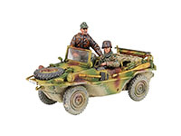 Type 166 Schwimmwagen 12th SS Division Crew, Winter 1944-45