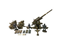 German 88 Flak 36 with 3 Man crew