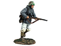 German Volksgrenadier in Parka Running with K-98 No.1