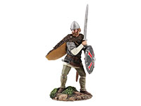 Saxon Warrior Defending 