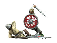 "The Contest Decided" Viking & Saxon Set No.1 2 Pc LE 350