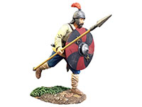 Saxon Warrior Running with spear No.1 (Osgar) 