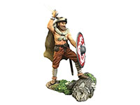 Viking Warrior Attacking Wearing Wolfskin No.1 (Augnarr) 