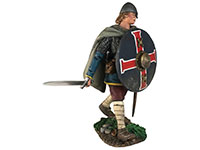Saxon Advancing with Sword