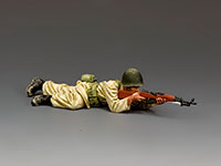 Egyptian/Syrian Soldier Lying Prone