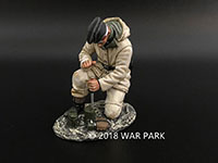 Tank crew opening a can