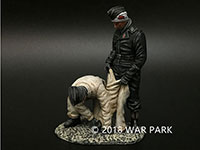 Tank crew dressing winter clothes