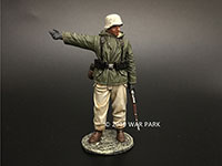 Soldier guiding the way