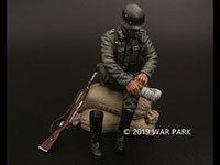 Soldier Wearing Boots