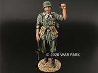 Grenadier raising hand