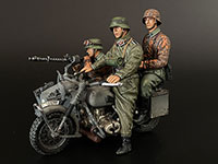 Motorcycle with Sidecar B
