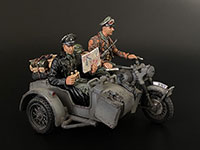 Motorcycle with Sidecar C