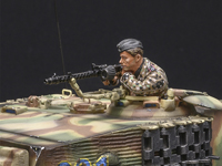 Camouflage Tank Officer