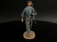 Soviet Naval Infantry with a Rifle