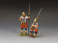 Roman Soldiers At Ease