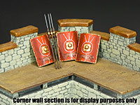 Roman Shields & Spears Set