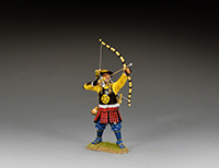 Ashigaru Archer About To Launch An Arrow 