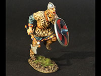Viking Warrior Running with Axe