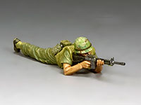 Marine Lying Prone Firing