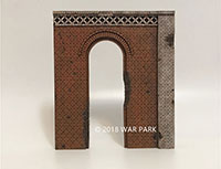 Single-Column Arch Wall