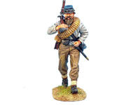 Confederate Infantry Advancing