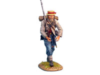 Confederate Infantry Advancing