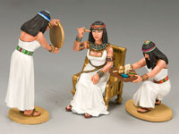 Cleopatra and Her Handmaidens 