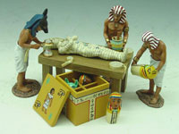 Balsamierung der Mumie (inkl. Figuren)