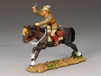 Offizier der Lighthorse mit Pistole