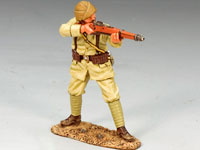 Turkish Soldier Standing Firing
