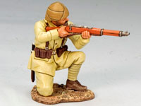 Turkish Soldier Kneeling Firing