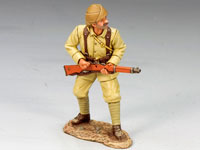 Turkish Soldier Standing Ready