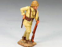 Turkish Soldier Standing Ready