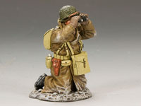 Kneeling Officer w/ Binos