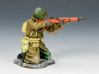 Kneeling Firing Rifle