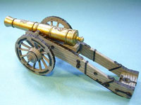 British Brass 24 pdr Gun 