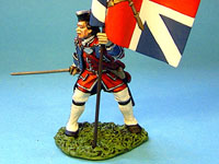 Officer with King's Colours