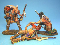 Woodland Indians, 4 Verwundete