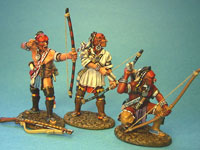 Woodland Indians, 3 Bogensch�tzen