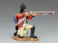 Royal Welch Fusilier Kneeling firing