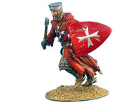 Hospitaller Knight Running with Mace