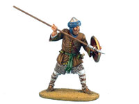 Mamluk Warrior with Spear and Shield