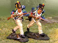 Voltigeurs advancing