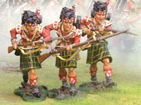 92nd Highlanders charging