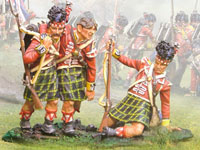 92nd Highlanders wounded