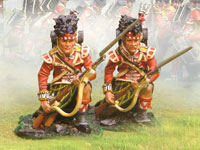 92nd Highlanders kneeling
