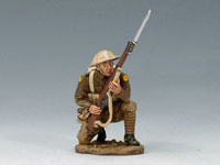 Soldat knieend