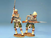 Gordon Highlander Defending