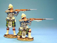 Gordon Highlanders firing #1