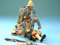 Gordon Highlanders "Back on your feet, Son" 